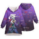 NIKE, Joker and Harley Quinn - Oodie Blanket Hoodie