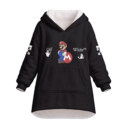 Mario, OFF WHITE - Oodie Blanket Hoodie