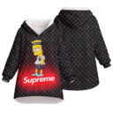 Bart Simpson, SUPREME - Oodie Blanket Hoodie