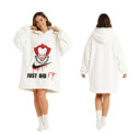 NIKE, It Pennywise, Halloween - Oodie Blanket Hoodie