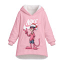 NIKE, Pink Panther Christmas - Oodie Blanket Hoodie
