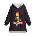SUPREME, Bart Simpson - Oodie Blanket Hoodie