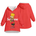 SUPREME, Bart Simpson - Oodie Blanket Hoodie