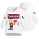 Bart Simpson, SUPREME, Bape - Oodie Blanket Hoodie