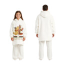 Fashion Pooh Bear and Tigger Christmas - Oodie Blanket Hoodie