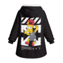 OFF WHITE, Bart Simpson - Oodie Blanket Hoodie