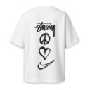 STUSSY, NIKE - Oversized Boxy Tee