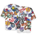 NBA Logo Teams - Oversized Boxy Tee