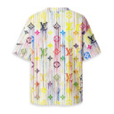 Mickey Mouse, Donald Duck, L.Vuitton - Oversized Boxy Tee