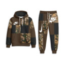 Nike Camo Brown - Unisex Hoodie Joggers Set