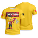 Bart Simpson x SUPREME x Bape Unisex T-shirt - Regular Fit
