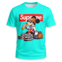 SUPREME x Mickey Unisex T-shirt - Regular Fit