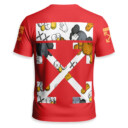 OFF WHITE x SUPREME x Kaws Unisex T-shirt - Regular Fit