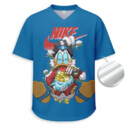 Nike x Donald Duck - Unisex V-Neck Mesh Tee - Relaxed Fit