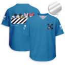 Off White x Disney - Unisex V-Neck Mesh Tee - Relaxed Fit