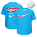 Supreme x Nike - Unisex V-Neck Mesh Tee - Relaxed Fit