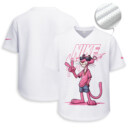 Pink Panther x Nike - Unisex V-Neck Mesh Tee - Relaxed Fit
