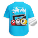 Stussy - Unisex V-Neck Mesh Tee - Relaxed Fit