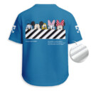 Off White x Disney - Unisex V-Neck Mesh Tee - Relaxed Fit