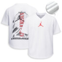 JORDAN - Unisex V-Neck Mesh Tee - Relaxed Fit