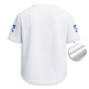 OFF WHITE, Tom and Jerry - Unisex V-Neck Mesh Tee - Relaxed Fit