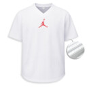 JORDAN - Unisex V-Neck Mesh Tee - Relaxed Fit