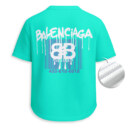 Balenciaga - Unisex V-Neck Mesh Tee - Relaxed Fit