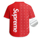 LOUIS VUITTON, SUPREME, Kaws - Unisex V-Neck Mesh Tee - Relaxed Fit