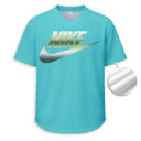 NIKE - Unisex V-Neck Mesh Tee - Relaxed Fit