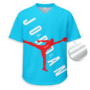 Jordan - Unisex V-Neck Mesh Tee - Relaxed Fit