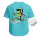 NIKE - Unisex V-Neck Mesh Tee - Relaxed Fit