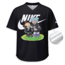 NIKE - Unisex V-Neck Mesh Tee - Relaxed Fit