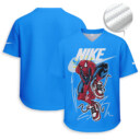 Spider Man, NIKE - Unisex V-Neck Mesh Tee - Relaxed Fit