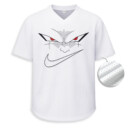 NIKE, Dragon Balls - Unisex V-Neck Mesh Tee - Relaxed Fit