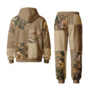 NIKE Camo Brown - Unisex Hoodie Joggers Set