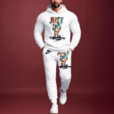 JUST DO IT -NIKE - Unisex Hoodie Joggers Set