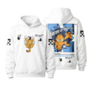 Garfield, OFF WHITE - Hoodie (Adult & Kids)
