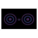 Marvel Hawkeye Bullseye Logo  Adult Stainless Steel Water Bottle