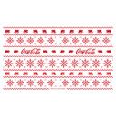 Coca Cola Christmas Logo Sweater Print  Adult Stainless Steel Water Bottle