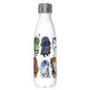Star Wars Doodle Character Grid  Adult Stainless Steel Water Bottle