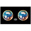 Marvel: Thor: Love and Thunder Stormbreaker Gold and Blue Emblem  Adult Stainless Steel Water Bottle