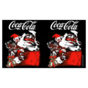 Coca Cola Christmas Santa Claus and Elf  Adult Stainless Steel Water Bottle