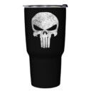 Marvel Punisher Distressed Skull Logo  Adult Stainless Steel Tumbler w/Lid