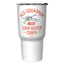 Star Wars Red Squadron Starfighter Corps  Adult Stainless Steel Tumbler w/Lid