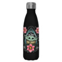 Star Wars: The Mandalorian The Child Flower Tattoo  Adult Stainless Steel Water Bottle