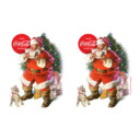 Coca Cola Christmas Drink in Bottles  Adult Stainless Steel Water Bottle