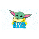 Star Wars: The Mandalorian The Child Cartoon Shiny Eyes  Adult Stainless Steel Water Bottle