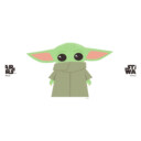 Star Wars: The Mandalorian The Child Cartoon Shy  Adult Stainless Steel Water Bottle