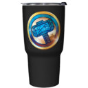 Marvel: Thor: Love and Thunder Cracked Mjolnir Logo  Adult Stainless Steel Tumbler w/Lid