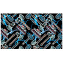 Marvel: Thor: Love and Thunder Stormbreaker and Mjolnir Electric Pattern  Adult Stainless Steel Water Bottle